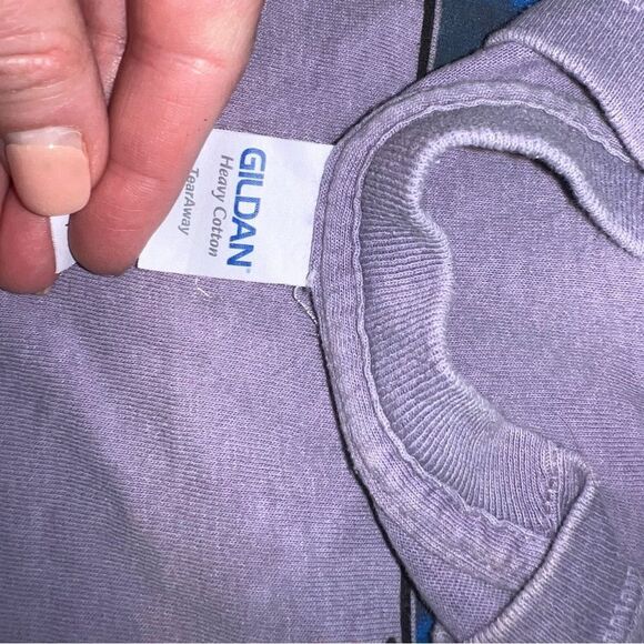 Purple Kurt Cobain Graphic Long Sleeve Shirt - Picture 5 of 6